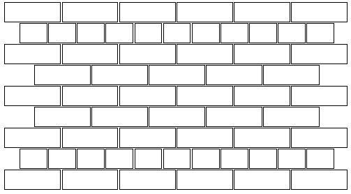 Rodzaje wiązania cegieł w murze