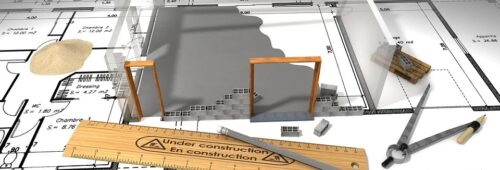 projekt architektoniczny domu z elementami VR i 3D