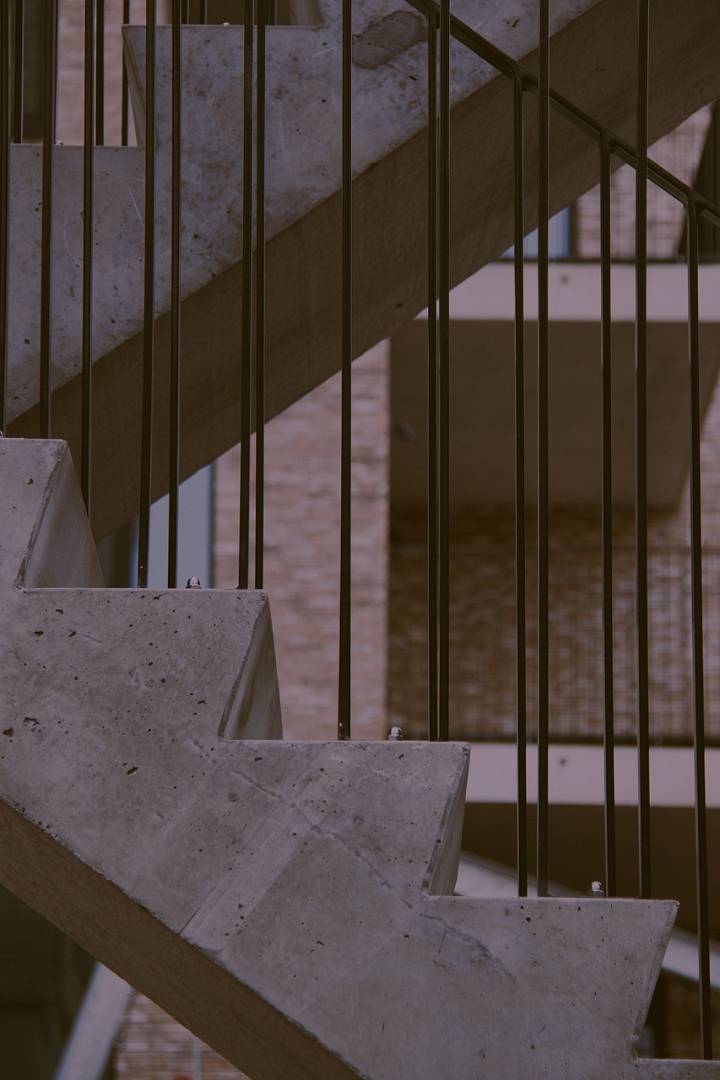 schody, schody prefabrykowane, balustrada, Prefabrykaty betonowe