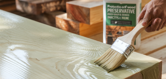 impregnacja drewna na zielono