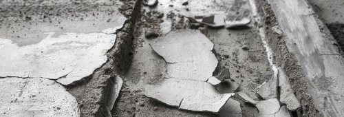 złuszczony beton