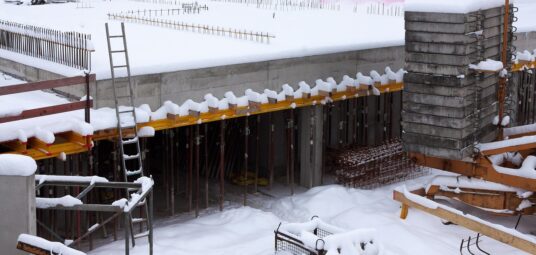 Warunki prowadzenia robót zimą