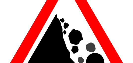 krzywa konwergencji osuwiska